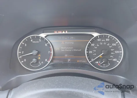 2019 Nissan Altima 2.5 Sv z USA, uszkodzony, nr VIN 1N4BL4DW1KC160997